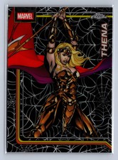 2026 Topps Chrome Marvel Thena Spider-Web Refractor /399 #176