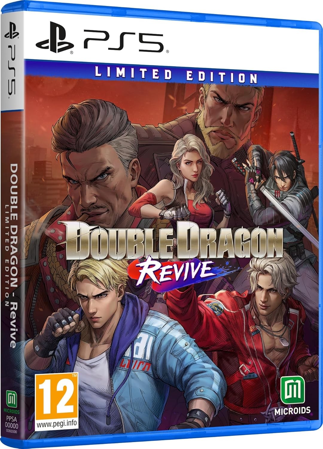 Double Dragon Revive Limited Edition Sony Playstation 5 PS5 Game