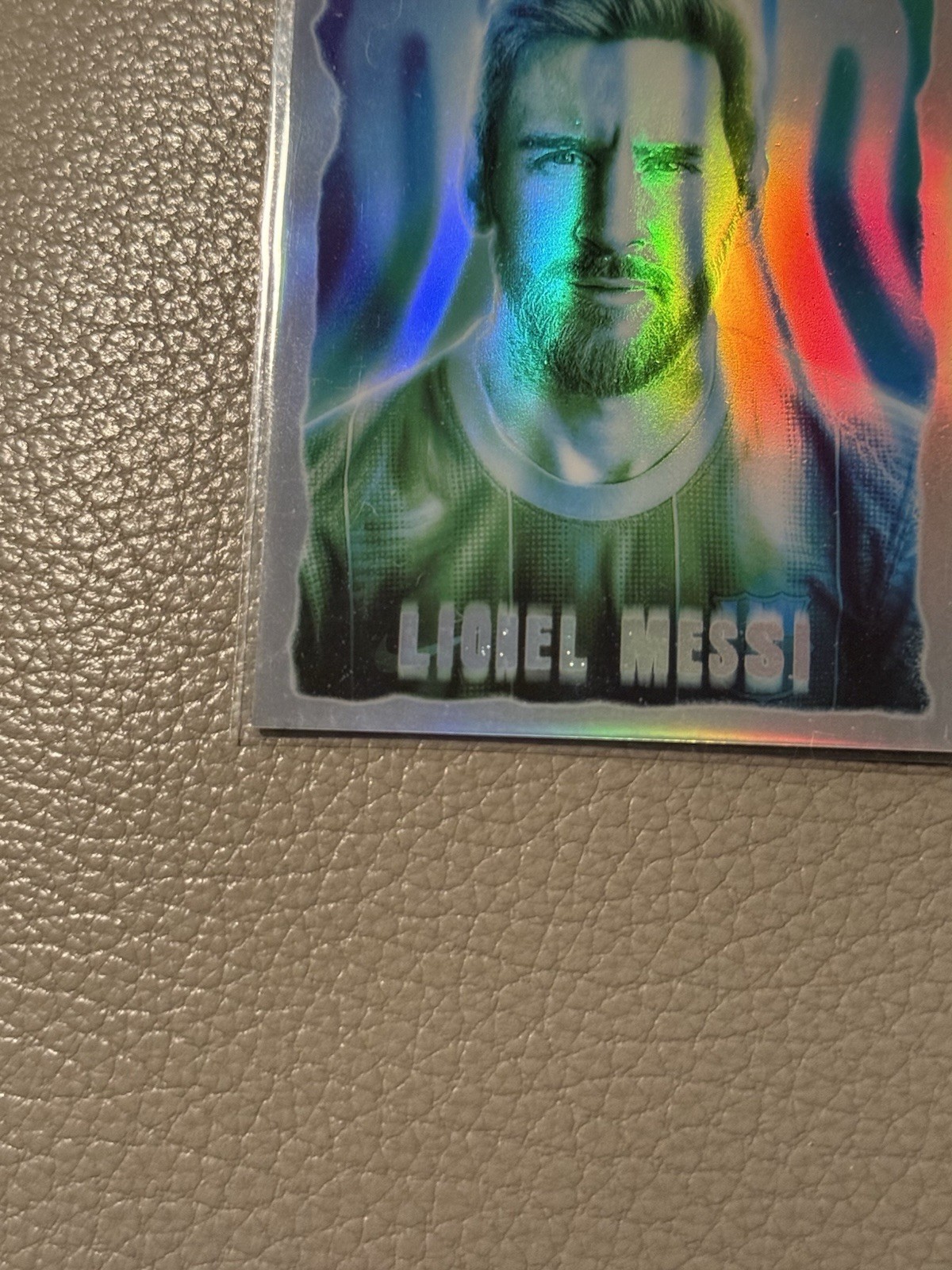 2025-26 Topps Finest UCC - Lionel Messi - Aura - SP - Case Hit view 4