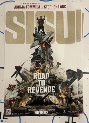 SISU Road To Revenge Poster  11X17 X 2 Posters