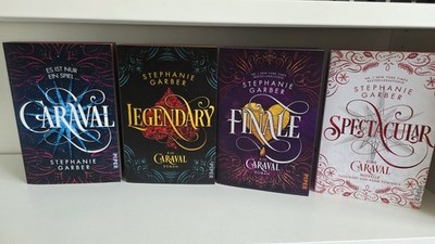 Caraval Legendary Finale Spectacular mit Farbschnitt Stephanie Garber