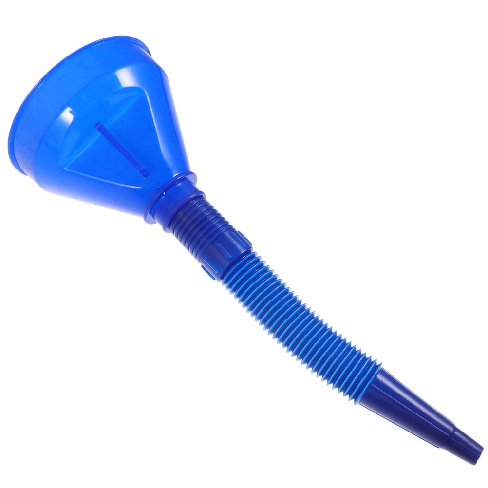 Capless Gas Tank Funnel Engine Oil Funnels with Strainer Gasoline