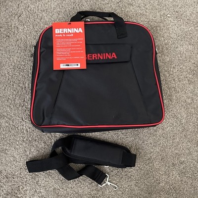 NWT Bernina Black w/Red Accents Accessory/Laptop Bag w/Top Handles & Strap