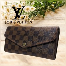 LOUIS VUITTON Portfolio Sarah Long Wallet Damier A-260219-3