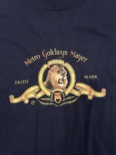 Metro-Goldwyn-Mayer movie Studios USA made tru Vtg Tee Size XL single stitch