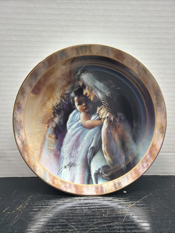 Lot of Vintage Lee Bogle Native Beauty Bradford Exchange Plates $10/ea