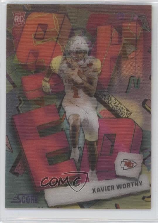 2024 Score Step Ahead Xavier Worthy #SA-XWY 0wn0