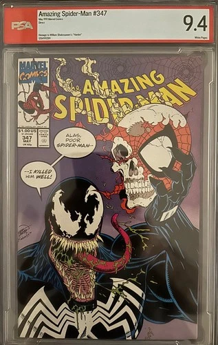 The Amazing Spider-Man #347 PSA 9.4 White Pages
