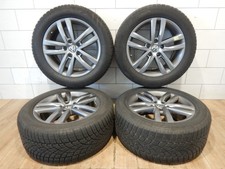 4x Alufelgen VW Touareg 2 7P Salvador 19 Zoll 7P6601025AM Winterreifen Original