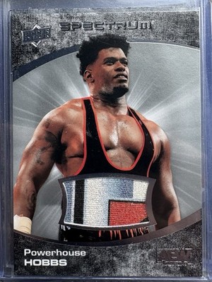 POWERHOUSE HOBBS 2021 AEW Spectrum Memorabilia EVENT WORN SHIRT RELIC Royce Keys