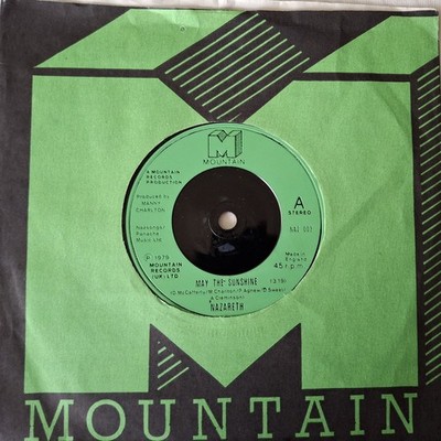 Nazareth - May The Sunshine/Expect No Mercy 7'' UK Mountain 45 1979