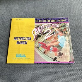 Nintendo NES Marble Madness Box Only With Instructional Manual And Others, *Read