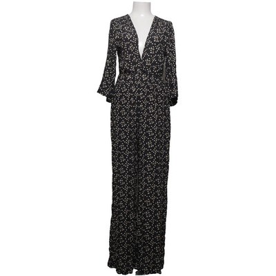 Freebird, Jumpsuit, Größe: S, FLORINE, Schwarz/Weiß, Viskose, Blumen, Damen #sYq