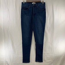 BKE Parker Skinny Jeans Womens 29 Dark Blue High Rise Ankle ABK1792A