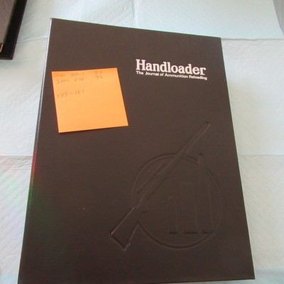 BINDERED HANDLOADER MAGAZINE JOURNAL  AMMUNITION RELOADING MAR-APR 90,JAN-FEB 92
