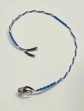 Wiring Harness for Single, Vintage Style Speaker Cab, Switchcraft 1/4” BlueWhite