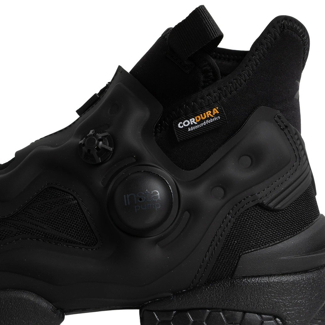 Reebok Instapump Fury Mid Black Black 100230818 Men's Size US 6