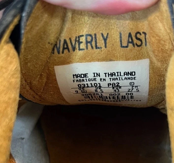 Nike Mens Waverly Last Golf Shoes 031101 Black Size 9 - Image 3 of 4