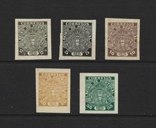 [ Portugal 1919 - Northern Monarchy proofs ] the complete set