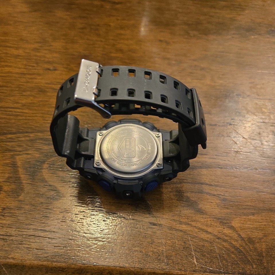 Casio G-Shock GA700VB-1A – Orologio Analogico-Digitale Nero E Viola, Stile Virtual World, Impermeabile 200m - 3