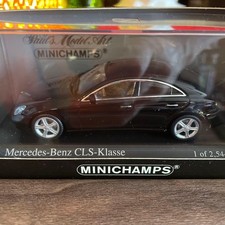 Minichamps 1/43  Mercedes Benz CLS Class 2004 Black 501493
