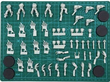 Unpainted Raven Guard Dark Fury Assault Squad HOT
