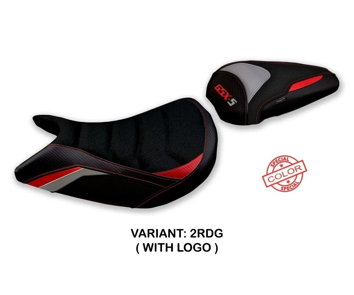 Seat cover Mavora SColor Ultragrip Red-Gray TPZ SUZUKI GSX S 1000 2015 2020 12R