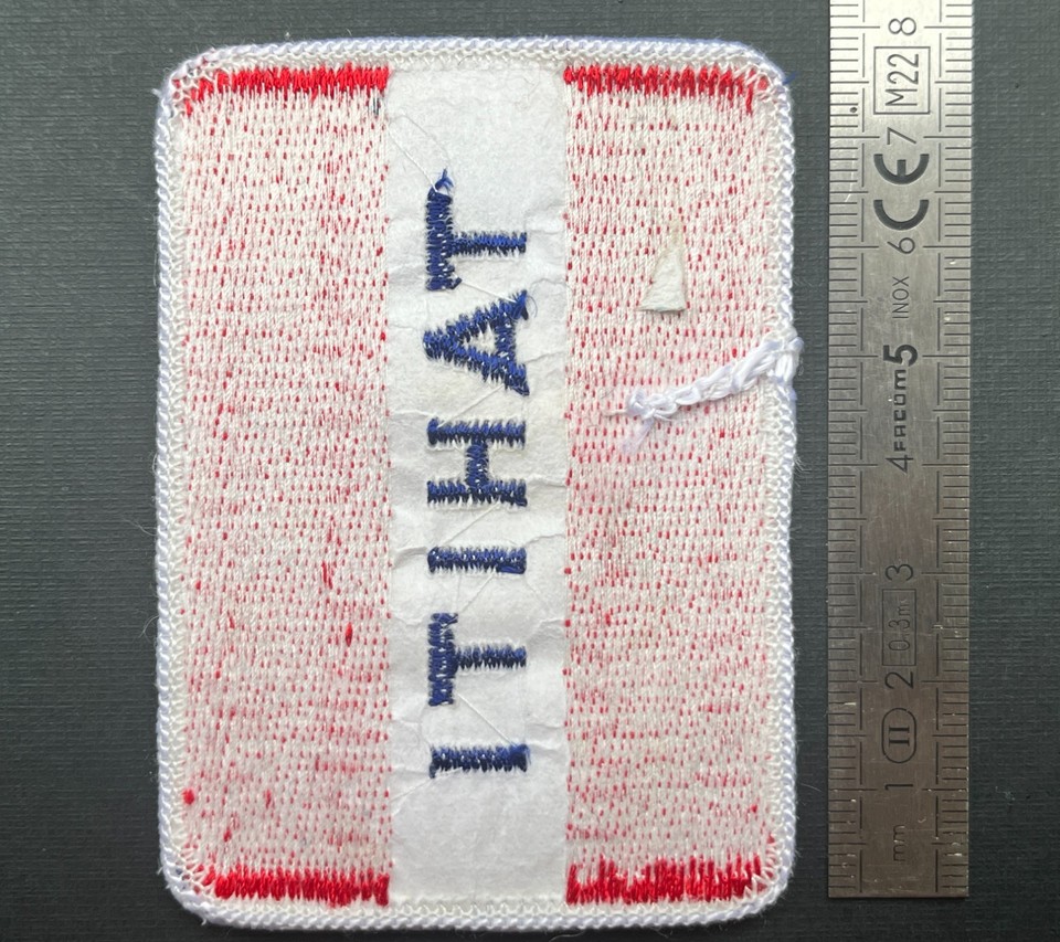 &Eacute;cusson De La Polyn&eacute;sie Fran&ccedil;aise - Badge Brod&eacute; Drapeau 2,75" (&agrave; Repasser Ou &agrave; Coudre) - France