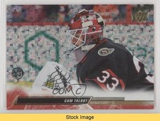 2022 Upper Deck Extended Series Speckled Rainbow Foil Cam Talbot #598 READ b8c