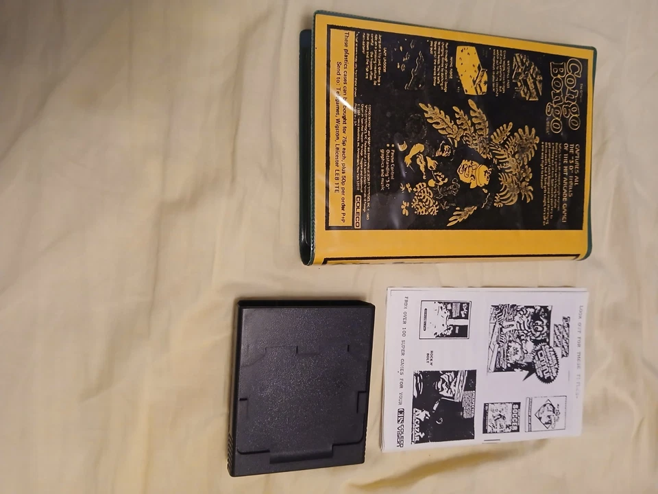 Congo Bongo Colecovision Rare Box Telegames - Immagine 2 di 2