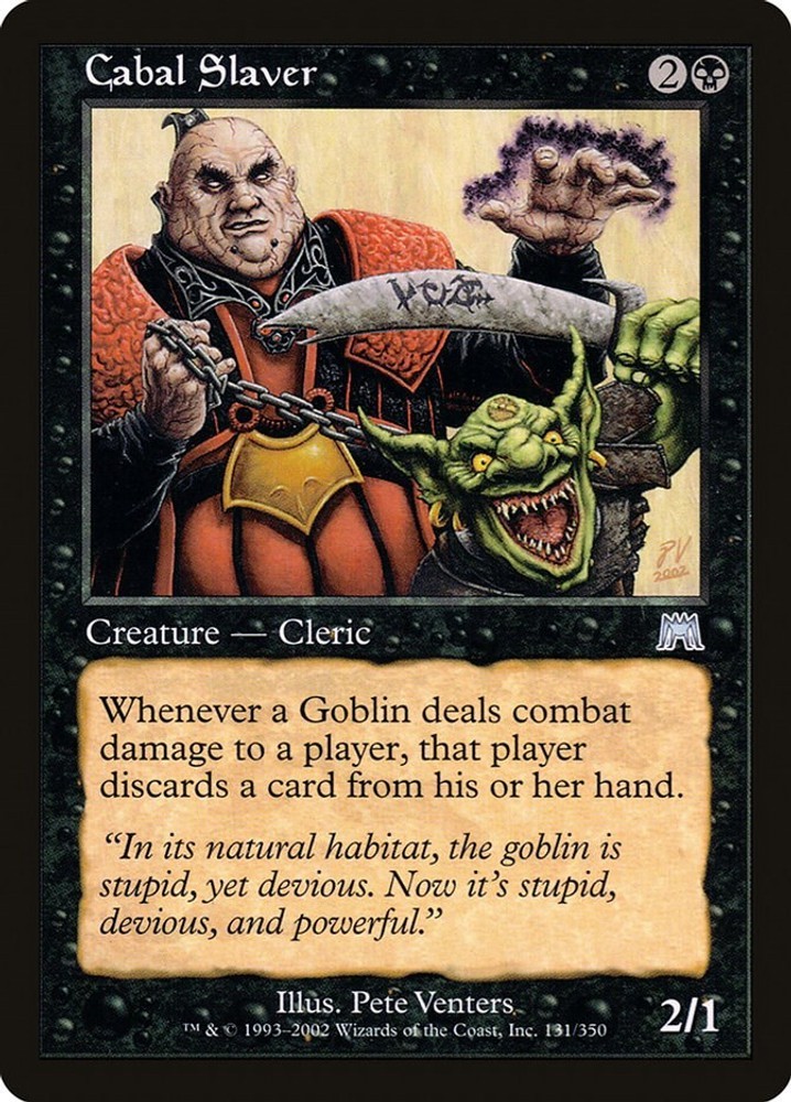 Cabal Slaver - NM - Onslaught-131