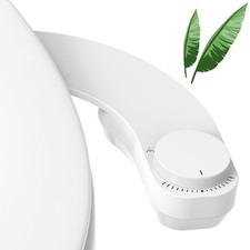 Bidet Attachment for Toilet Left Hand Bidet UltraSlimt NonElectric,Adjustabl...