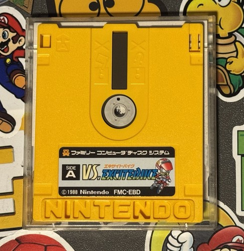 Vs. Excitebike Famicom Disk System Japan Import US-Verkäufer GETESTET Excite Bike - Bild 3 von 5
