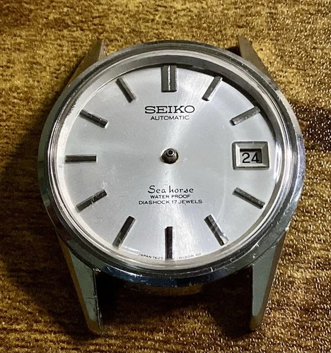 Vintage Seiko Seahorse 7625-8110 Auto/Date | Runs | RESTORATION PROJECT
