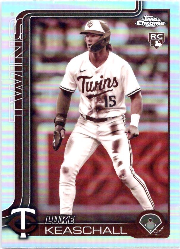 2025 Topps Chrome Update #USC106 Luke Keaschall Sepia Refractors