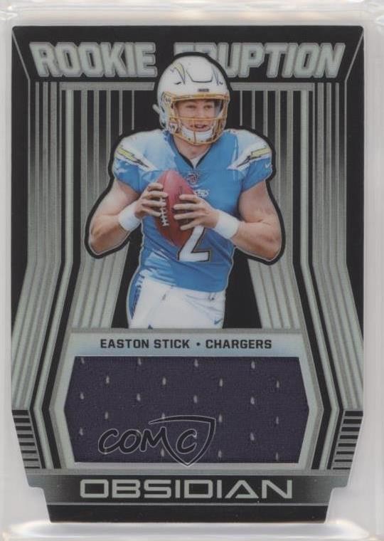 2019 Panini Obsidian Rookie Eruption Relics 44/100 Easton Stick #RE-8 RC 8k4
