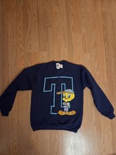 Vintage Looney Tunes Tweety Bird Sweatshirt NWT - Size S/M