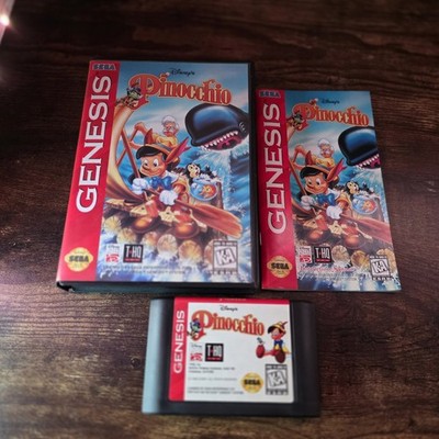 Disney's Pinocchio - 1995, Sega Genesis - CIB w/ Manual