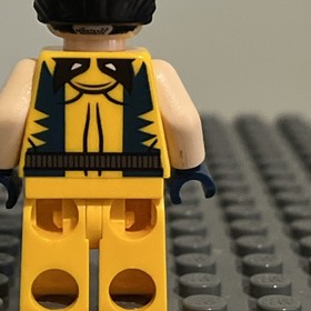 LEGO Wolverine Minifigure sh0017 Super Heroes X-Men 6866 Marvel CMF Lot Rare 1C