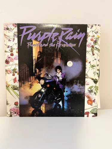 Original Purple Rain by Prince And The Revolution Vinyl 1984 With Poster Insert