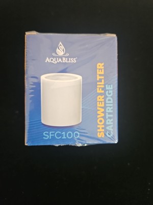 Aqua Bliss SFC100 White Genuine Replacement Cartridge Shower Filter Multi Stage