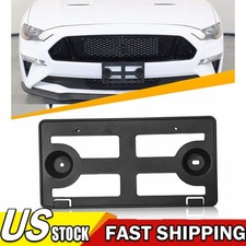 Front License Plate Tag Frame Mounting Bracket W Hw For 2018-2023 Ford Mustang Front License Plate Tag Frame Mounting Bracket W Hw For 2018-2023 Ford Mustang