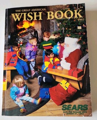 1992 Sears The Great American Wish Book Christmas Nintendo Sega Barbie Catalog