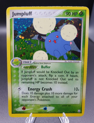 Pokémon TCG Jumpluff 11/109 - EX Team Rocket Returns Holo Swirl
