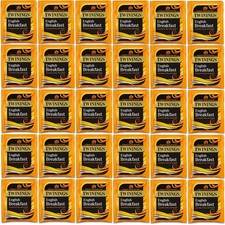 Twining English Breakfast Tea Bags Individually Wrapped x 30
