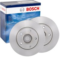 2X Bosch Bremsscheiben Ø280Mm Hinten Passend FÜR Opel Vivaro Renault Trafic
