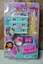 Polly Pocket Gabby’s Dollhouse Compact Micro Playset. Benefits Rescue Animals 