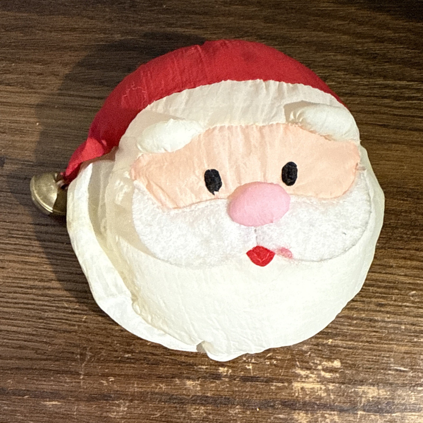 Vintage Santa Claus Plush Door Knob Cover Christmas Decor 1994 Gibson