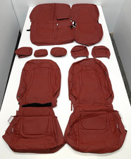 For Kia Sportage Lx 2023 Red Leather Seat Covers Mb128