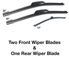 Mercedes-Benz GLC 2022 - Onwards Front and Rear Windscreen Wiper Blades